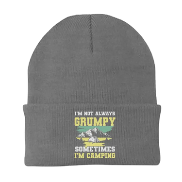 I'm Not Always Grumpy Embroidered Beanie